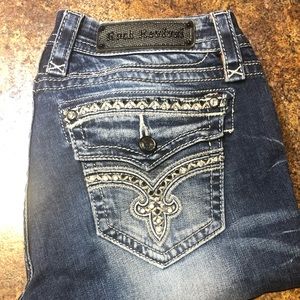 Rock Revival Skinny Jeans 33” inseam